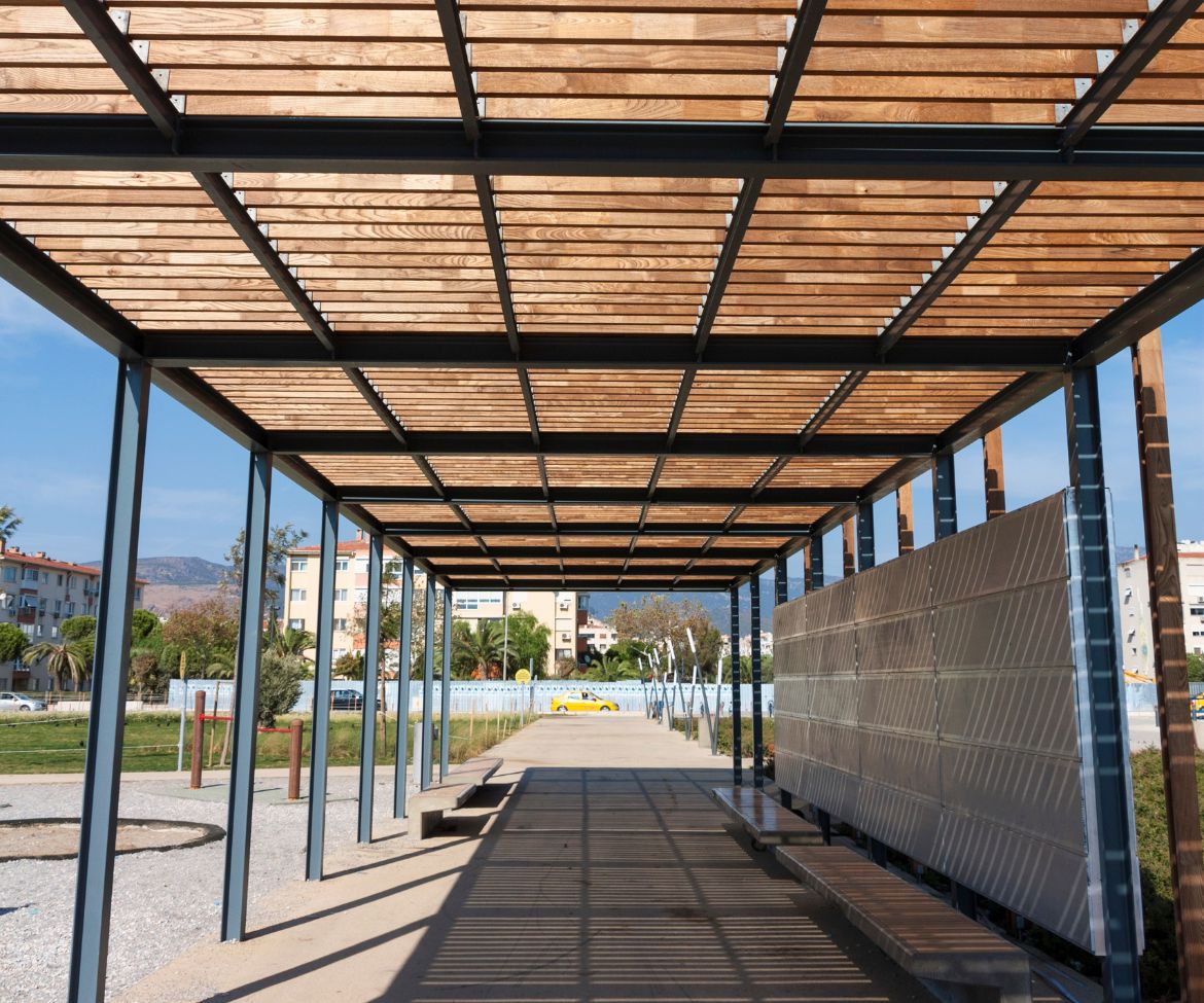 instalacion de pergolas en madera