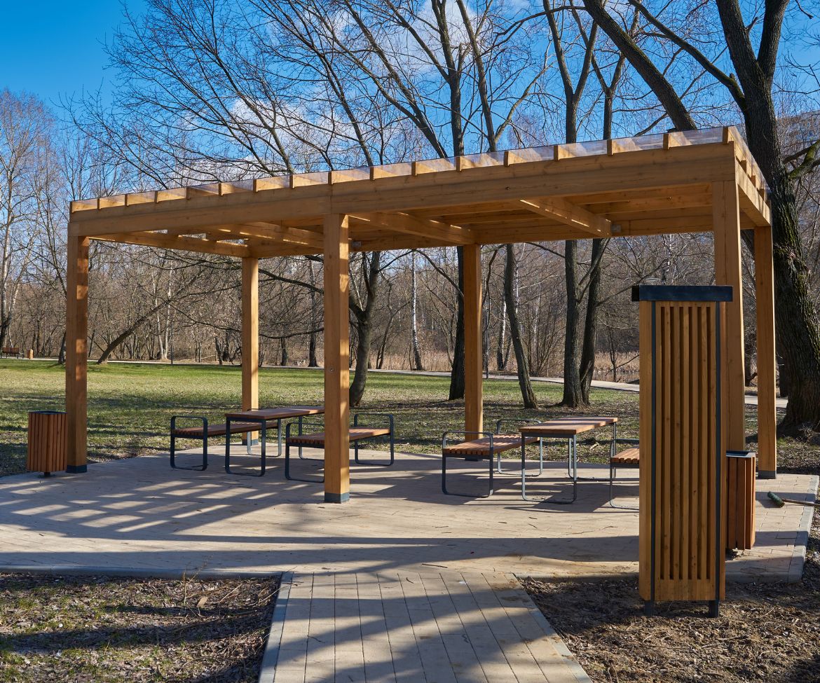 pergolas en madera chia